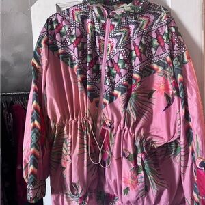 FARM Rio Pink Patterned Jacket